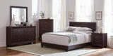 Dorian Brown/Dark Cocoa 4-Piece Twin Bedroom Set