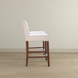 Dorian Beige Fabric Counter Chair (Set of 2) by Ashcroft Furniture at Eve Furniture