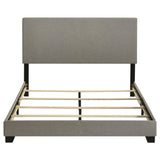 Dorian Taupe Upholstered Queen Panel Bed by Coaster at Eve Furniture