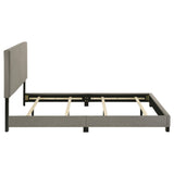 Dorian Taupe Upholstered Queen Panel Bed by Coaster at Eve Furniture