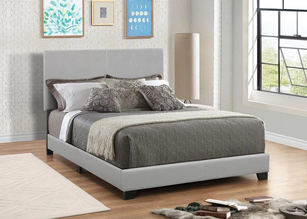 Dorian Upholstered California King Bed Gray by Coaster at Eve Furniture