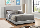 Dorian Upholstered Eastern King Bed Gray