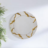 Dorinda Gold 36 x 36 Inch Round Kintsugi Style Wall Mirror by Coaster at Eve Furniture