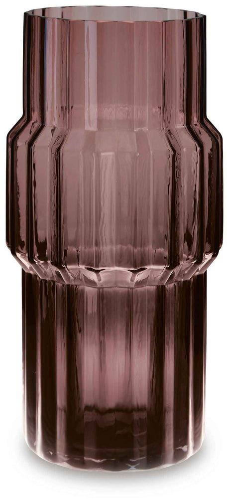 Dorlow Mauve Vase by Ashley at Eve Furniture