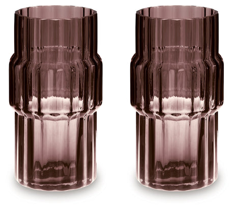 Dorlow Mauve Vase by Ashley at Eve Furniture
