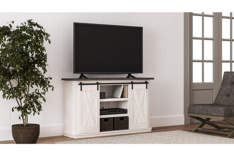 Dorrinson Two-tone 54" TV Stand by Ashley at Eve Furniture