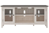 Dorrinson Two-tone 60" TV Stand by Ashley at Eve Furniture