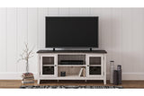 Dorrinson Two-tone 60" TV Stand by Ashley at Eve Furniture