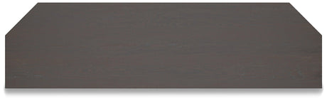 Dorrinson Two-tone Corner TV Stand by Ashley at Eve Furniture