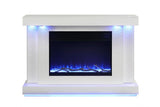 Dorrit White 55" Electric Fireplace w/ Heater by Furniture of America at Eve Furniture