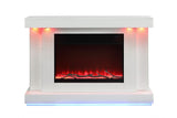 Dorrit White 55" Electric Fireplace w/ Heater by Furniture of America at Eve Furniture