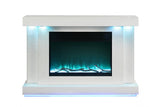Dorrit White 55" Electric Fireplace w/ Heater by Furniture of America at Eve Furniture