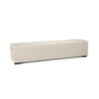 D'Orsay 79" Upholstered Bench in Beige Linen