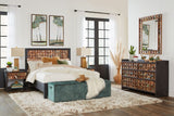 D'Orsay 79" Upholstered Bench in Green Velvet by Home Trends & Design at Eve Furniture