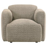 Dorset 3-piece Upholstered Round Track Arm Sofa Set Brown by Coaster at Eve Furniture