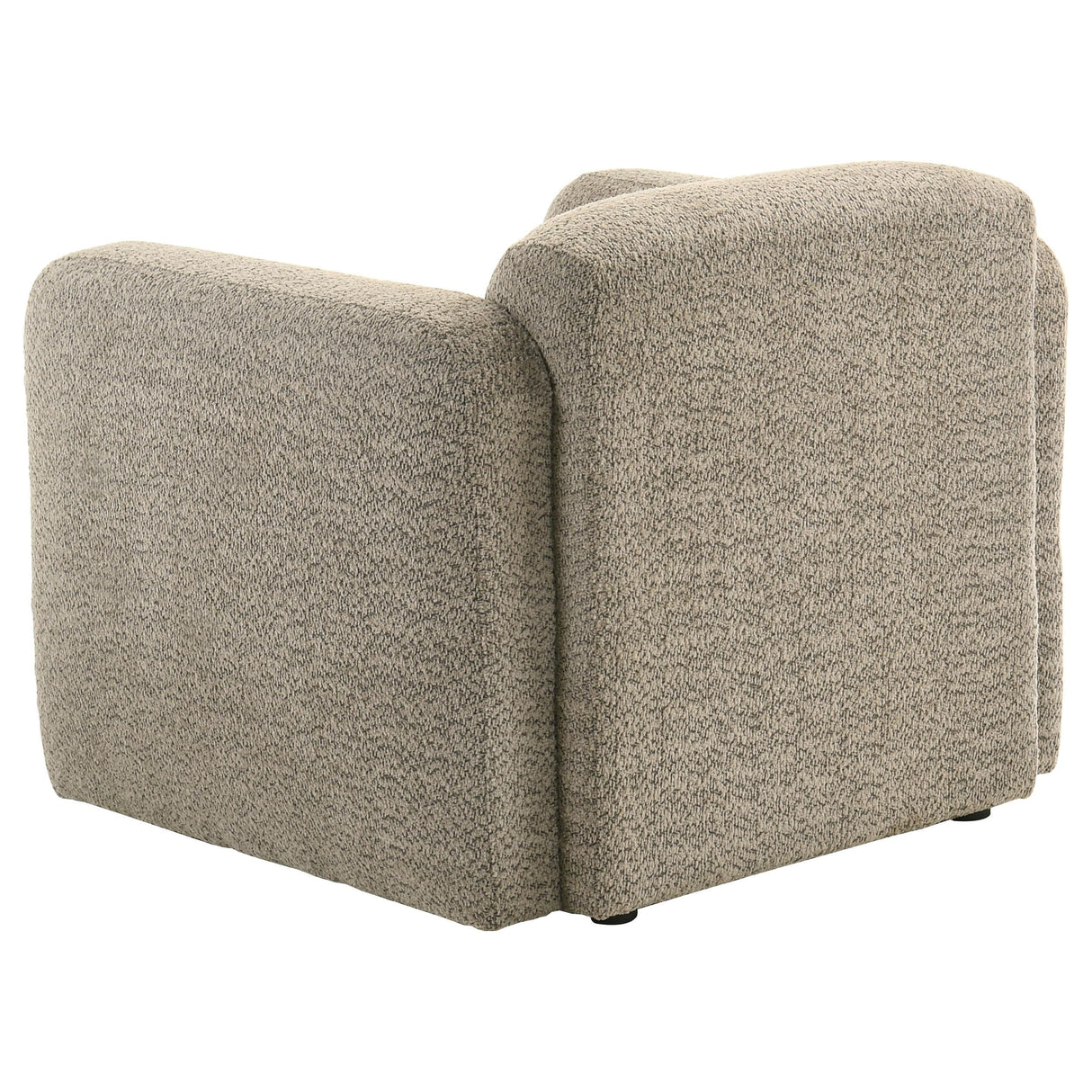 Dorset 3-piece Upholstered Round Track Arm Sofa Set Brown by Coaster at Eve Furniture