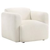 Dorset 3-piece Upholstered Round Track Arm Sofa Set White by Coaster at Eve Furniture