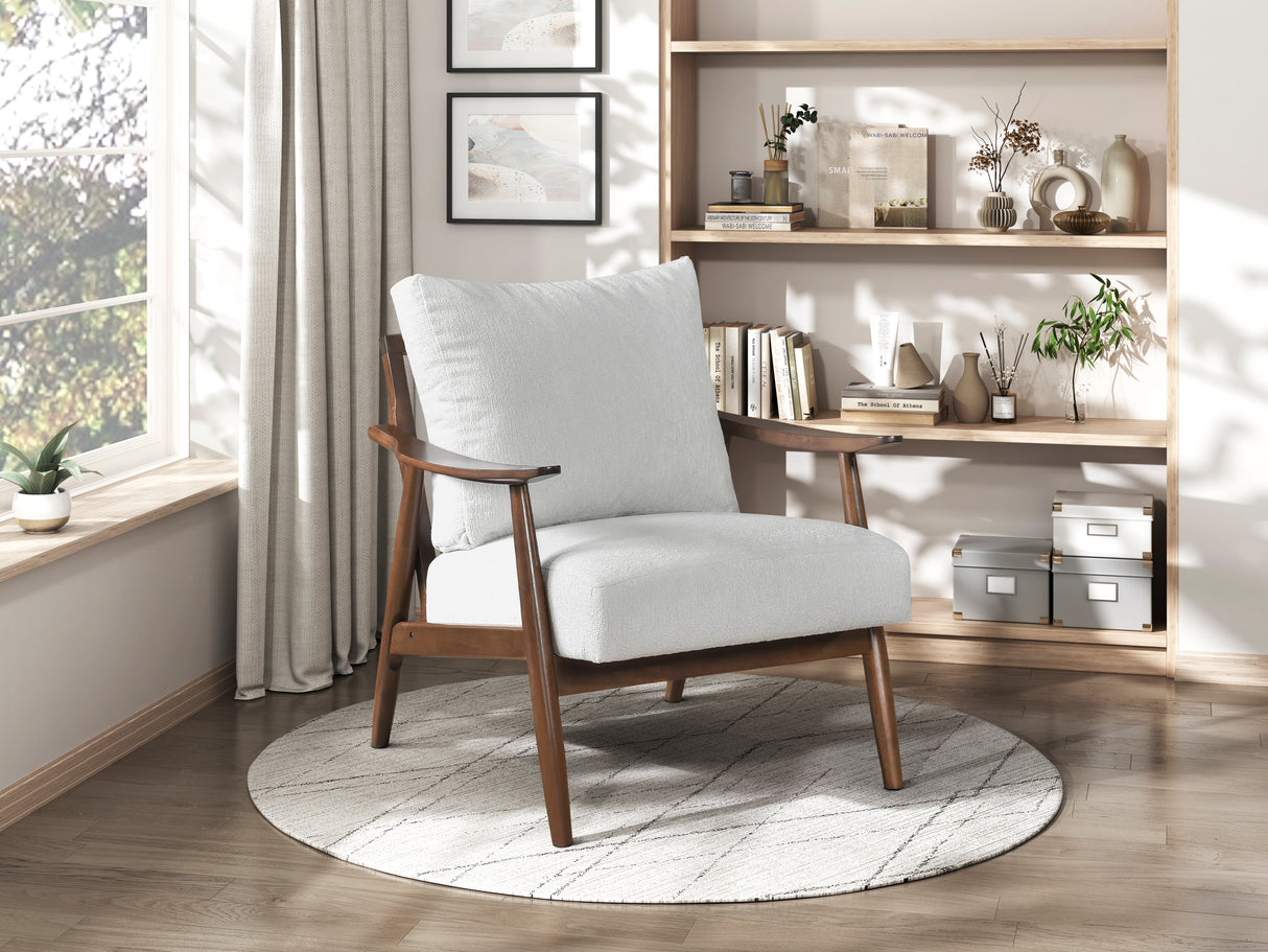 Dorset Blue Accent Chair by Homelegance at Eve Furniture