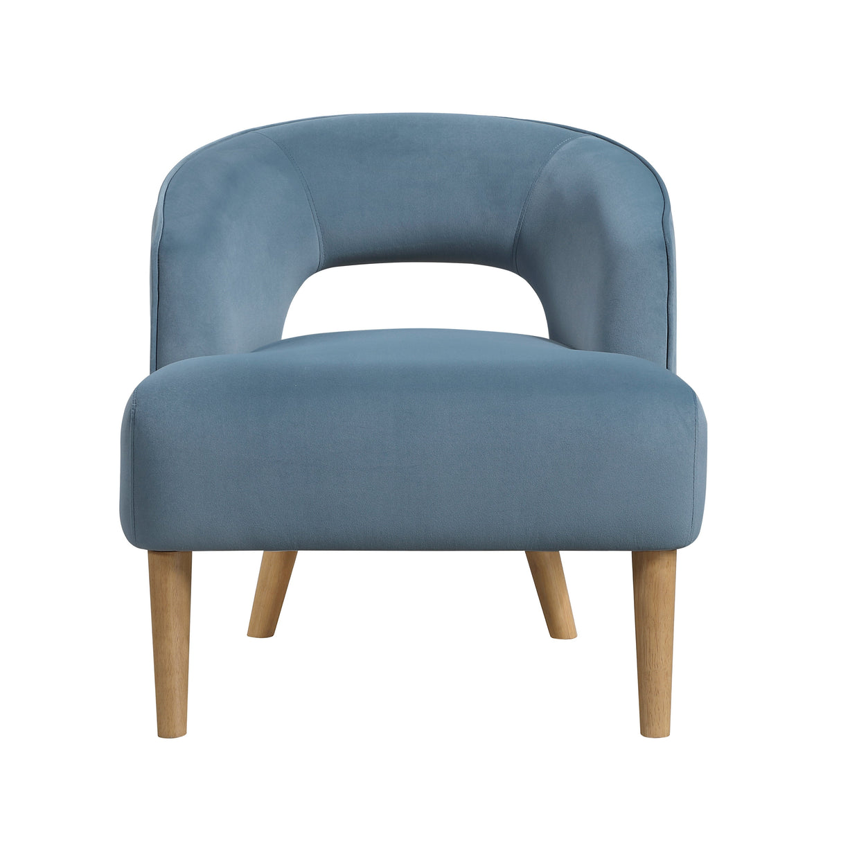 Dorset Blue Accent Chair by Homelegance at Eve Furniture