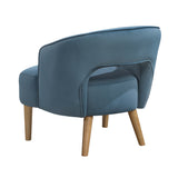 Dorset Blue Accent Chair by Homelegance at Eve Furniture