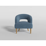Dorset Dark Gray Accent Chair by Homelegance at Eve Furniture