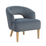 Dorset Dark Gray Accent Chair by Homelegance at Eve Furniture
