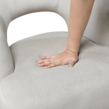 Dorset Gray Accent Chair by Homelegance at Eve Furniture