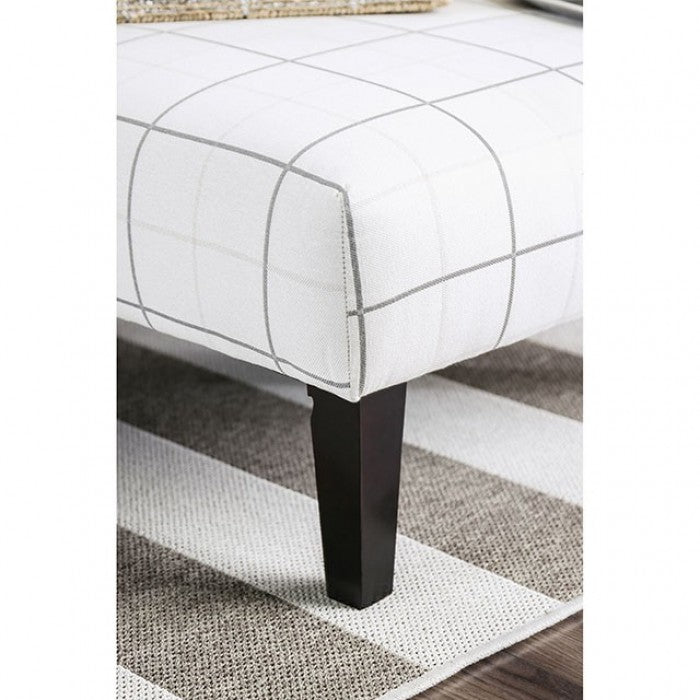 Dorset Ivory Ottoman