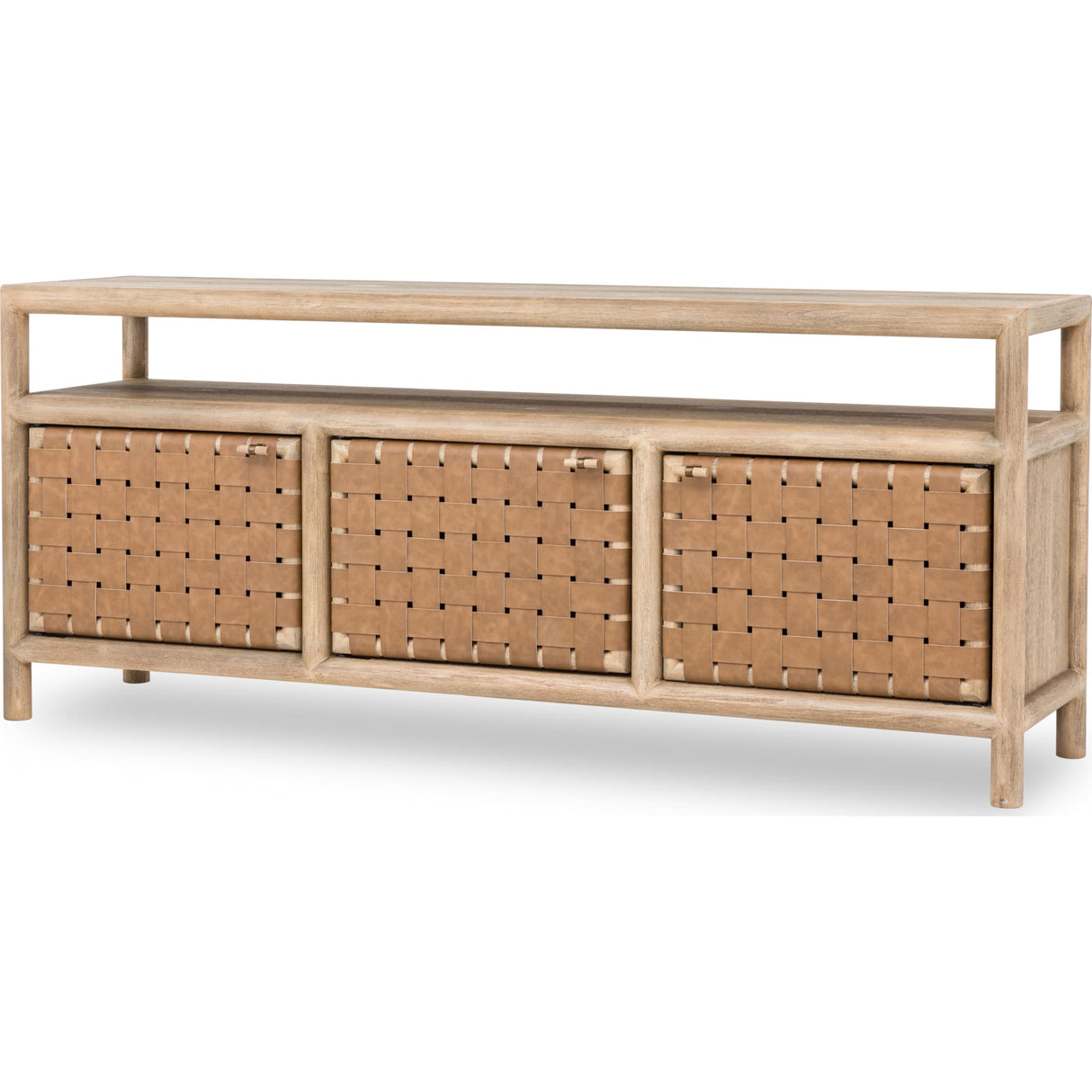 Dorsey 72W Wvn Ent Cnsl - Grnl by Modus Furniture at Eve Furniture