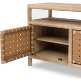 Dorsey 72W Wvn Ent Cnsl - Grnl by Modus Furniture at Eve Furniture