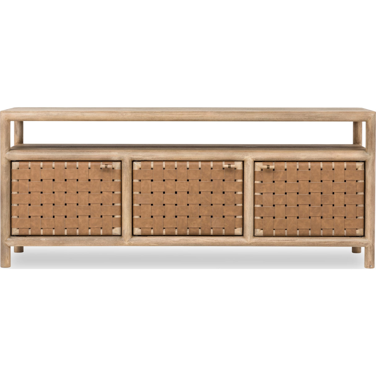 Dorsey 72W Wvn Ent Cnsl - Grnl by Modus Furniture at Eve Furniture