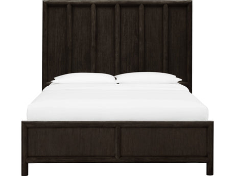 Dorsey Basalt Grey California King Wooden Panel Bed by Modus Furniture at Eve Furniture