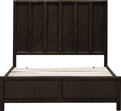 Dorsey Basalt Grey California King Wooden Panel Bed by Modus Furniture at Eve Furniture