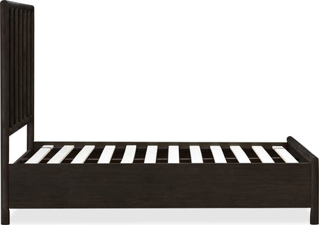 Dorsey Basalt Grey California King Wooden Panel Bed by Modus Furniture at Eve Furniture