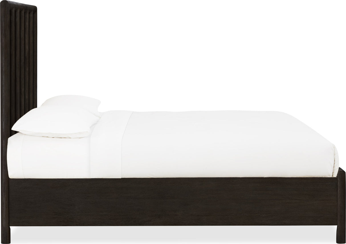 Dorsey Basalt Grey California King Wooden Two Drawer Storage Bed by Modus Furniture at Eve Furniture