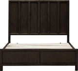 Dorsey Basalt Grey King Wooden Panel Bed by Modus Furniture at Eve Furniture