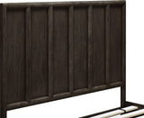 Dorsey Basalt Grey Queen Wooden Panel Bed by Modus Furniture at Eve Furniture