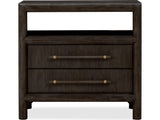 Dorsey Basalt Grey Two Drawer USB by Modus Furniture at Eve Furniture