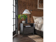 Dorsey Basalt Grey Two Drawer USB by Modus Furniture at Eve Furniture
