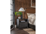 Dorsey Basalt Grey Two Drawer USB by Modus Furniture at Eve Furniture