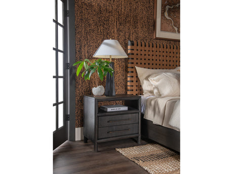 Dorsey Basalt Grey Two Drawer USB by Modus Furniture at Eve Furniture