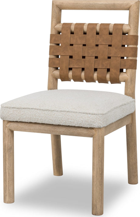 Dorsey Ginger/Ricotta Woven Dining Chair by Modus Furniture at Eve Furniture