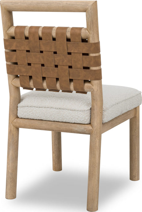 Dorsey Ginger/Ricotta Woven Dining Chair by Modus Furniture at Eve Furniture