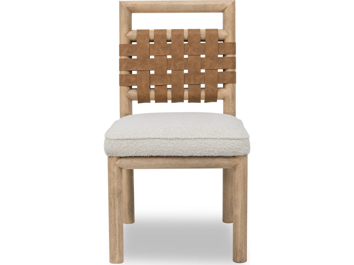 Dorsey Ginger/Ricotta Woven Dining Chair by Modus Furniture at Eve Furniture