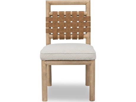Dorsey Ginger/Ricotta Woven Dining Chair by Modus Furniture at Eve Furniture