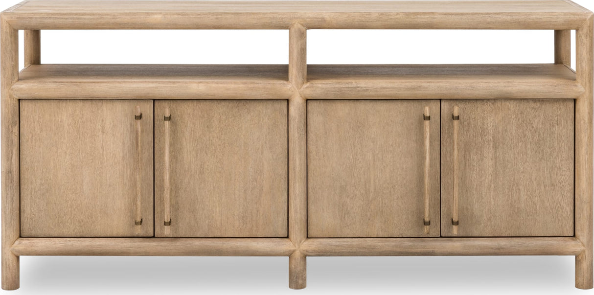 Dorsey Granola 64W Entertainment Console by Modus Furniture at Eve Furniture