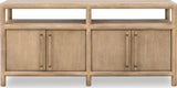 Dorsey Granola 64W Entertainment Console by Modus Furniture at Eve Furniture