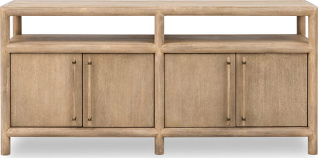 Dorsey Granola 64W Entertainment Console by Modus Furniture at Eve Furniture