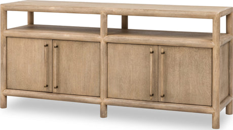 Dorsey Granola 64W Entertainment Console by Modus Furniture at Eve Furniture