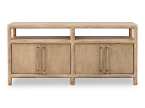 Dorsey Granola 64W Entertainment Console by Modus Furniture at Eve Furniture
